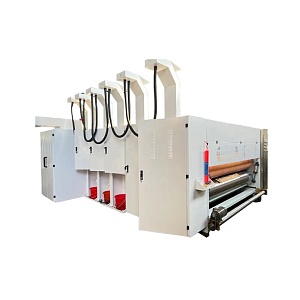 Флексо принтер-слоттер с секцией ротационной высечки